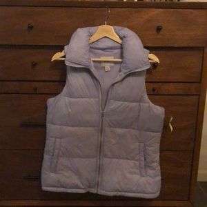 Old Navy puffer vest “blue wonder”